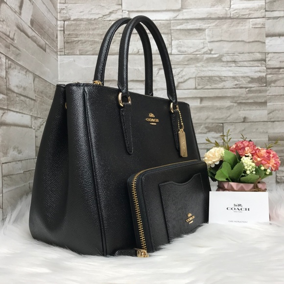 👜COACH SET🌺SURREY CARRYALL & WALLET - Picture 3 of 8